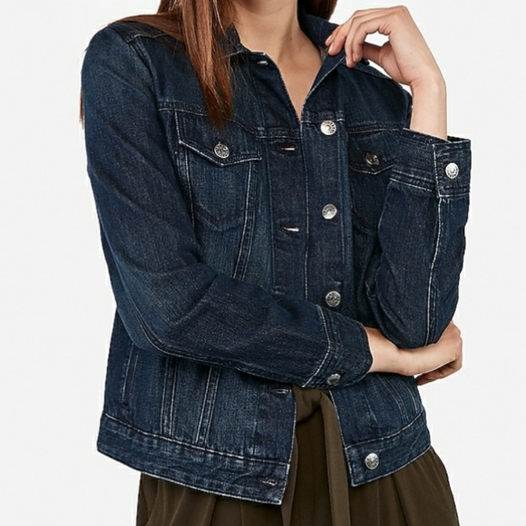 Express Jackets & Blazers - EXPRESS DENIM TRUCKER JACKET